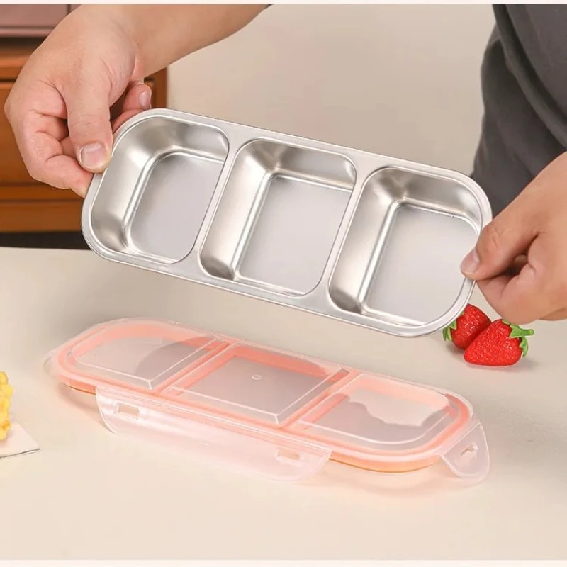 Bento Box - Frischhaltebox aus Edelstahl 304, Bento-Box, hochwertige