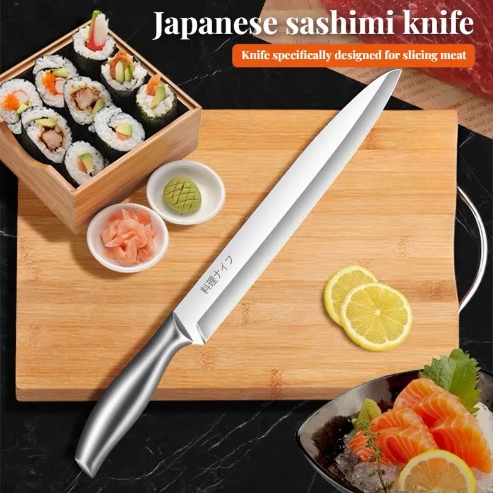 Japanese Knife - PLYS-Professionelles japanisches Küchenmesser für Lachs-Sashimi für