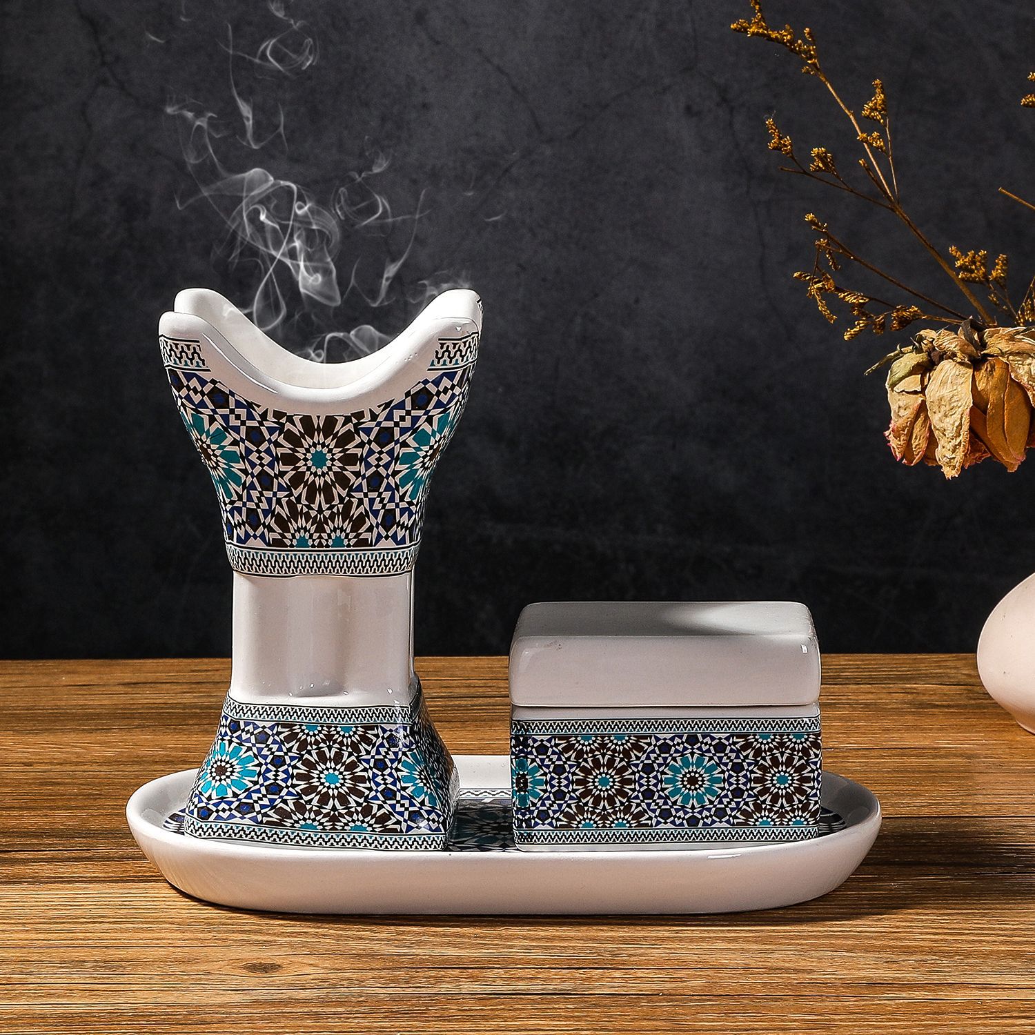 Arabisches Keramik-Räucherstäb – Incense Holder Bewertung und Preis