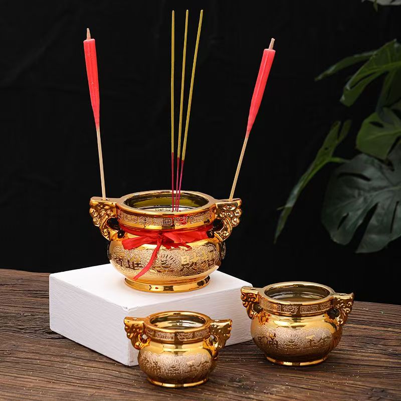 Goldener Keramik-Räucherstäbch – Incense Holder Bewertung und Preis